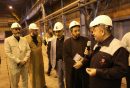 ذوب‌آهن اصفهان ریل پیشرفت ایران را می سازد
