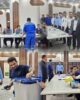 کارکنان مجتمع پتروشیمی شهید تندگویان در حضوری پرشور رای خود را در صندوق اخذ رای چهاردهمین دوره ریاست جمهوری انداختند