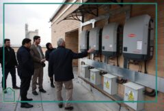 نیروگاه خورشیدی  ۱۰۰ کیلوواتی منطقه ۱۲ در چرخه بهره‌برداری