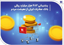 ​پشتیبانی ۴۸۳هزار میلیارد ریالی بانک صادرات ایران از معیشت مردم