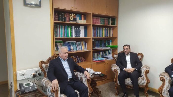 مدیرعامل اموال تملیکی با دادستان دیوان محاسبات دیدار کرد مدیرعامل اموال تملیکی با دادستان دیوان محاسبات دیدار کرد