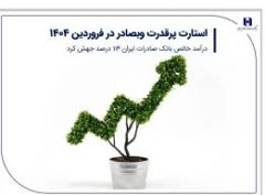 استارت پرقدرت وبصادر در فروردین ۱۴۰۴/ درآمد خالص بانک صادرات ایران ۱۱۴ درصد جهش کرد