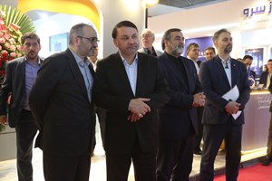 بازدید دکتر ابراهیمی از غرفه شرکتهای تابعه بانک سپه در نمایشگاه ایران اکسپو ۲۰۲۵ بازدید دکتر ابراهیمی از غرفه شرکتهای تابعه بانک سپه در نمایشگاه ایران اکسپو ۲۰۲۵