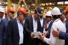 بازدید میدانی مدیرعامل موسسه صندوق ذخیره فرهنگیان از پتروشیمی‌های هلدینگ پتروفرهنگ