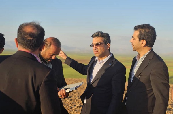 بازدید معاون برنامه‌ریزی و سرمایه‌گذاری شستا از پروژه‌های استان کرمانشاه