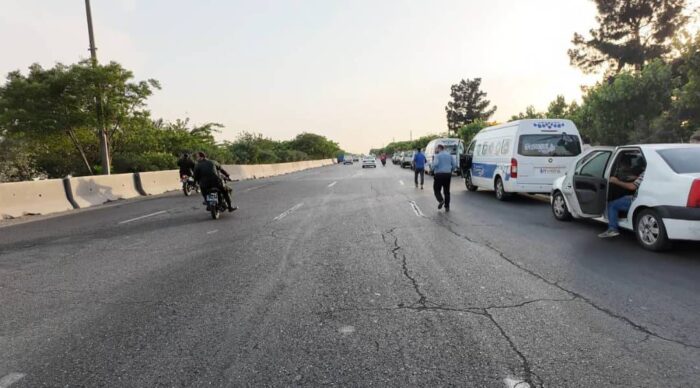 جمعآوری ۴۳ معتاد متجاهر در حاشیه بزرگراه آزادگان جمعآوری ۴۳ معتاد متجاهر در حاشیه بزرگراه آزادگان
