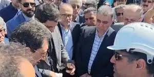 بازدید وزیر صمت از پروژه صبا امید غرب خاورمیانه بازدید وزیر صمت از پروژه صبا امید غرب خاورمیانه
