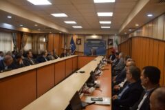 مدیر اکتشاف در آیین تکریم و معارفه معاونتها اظهار داشت : تعامل و هم افزایی در سازمان عامل تسریع و پیشبرد امور است