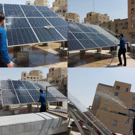 اداره محیط زیست منطقه ۱۰ از شستشوی پنل های نیروگاه های خورشیدی منطقه خبر داد