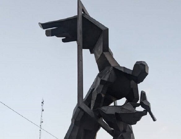 المان “نگهبان مهربانی، در سعادت‌آباد جانمایی شد