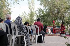 برگزاری مراسم تعزیه‌خوانی در بوستان نوفل‌لوشاتو به مناسبت ایام محرم