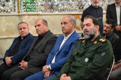 آیین گرامیداشت شهدای اقتدار ملی در منطقه یک؛ تجدید میثاق با آرمان شهدا در جوار امامزاده صالح (ع)