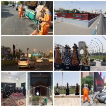 خدمت رسانی به خیل عظیم دوستداران اهل بیت در دهه اول محرم