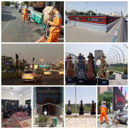 خدمت رسانی به خیل عظیم دوستداران اهل بیت در دهه اول محرم