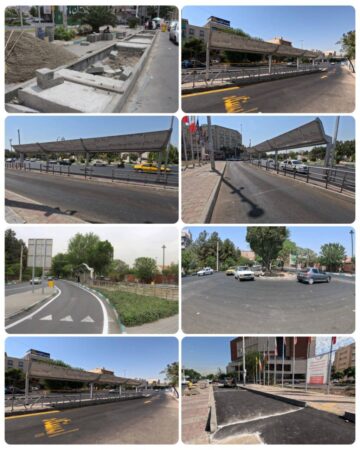 ایمنسازی معابر اصلی منطقه ۲۰ با جابجایی ایستگاه های BRT ایمنسازی معابر اصلی منطقه ۲۰ با جابجایی ایستگاه های BRT
