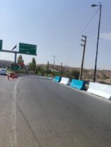 رنگ‌آمیزی تجهیزات ترافیکی اتوبان بابایی برای افزایش ایمنی و رضایت شهروندان