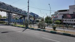 در منطقه۹؛ پل‌های عابر پیاده مکانیزه خیابان آزادی نوسازی می شوند
