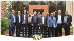 بازدید مدیرعامل و مدیران ارشد پتروشیمی اروند از مجموعه شرکت‌های فراسان
