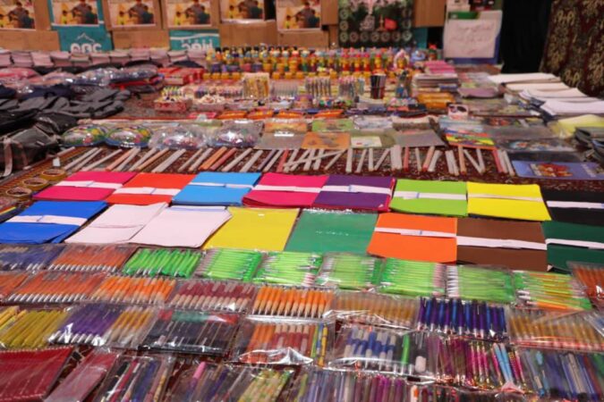 توزیع بیش از ۵ هزار بسته نوشت‌افزار در مرحله دوم طرح «نسیم مهربانی» در منطقه ۱۹