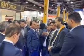 حضور سرکنسول ایران و استاندار اربیل در غرفه چادرملو