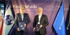 امضای تفاهم‌نامه همکاری میان شرکت مخابرات ایران و کاراشاب در الکامپ ۱۴۰۴