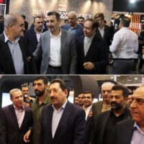بازدید وزیر صمت و رئیس هیات عامل ایمیدرو از نمایشگاه متافو تبریز