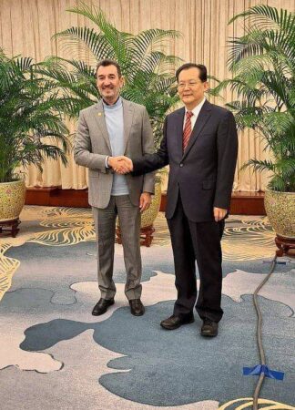 دیدار سمیعی نژاد با معاون وزیر منابع طبیعی چین دیدار سمیعی نژاد با معاون وزیر منابع طبیعی چین