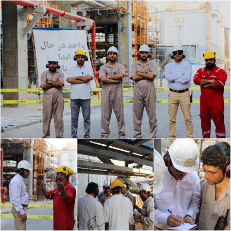 بخار فشار بالا وارد مجتمع پتروشیمی صدف خلیجفارس شد بخار فشار بالا وارد مجتمع پتروشیمی صدف خلیجفارس شد