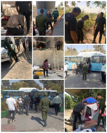 اجرای طرح ضربتی ساماندهی افراد آسیب‌دیده اجتماعی توسط گشت حامی شهر در منطقه ۲۰