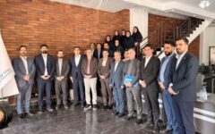 بازدید رئیس کل بیمه مرکزی از شعبه ساری بیمه تجارت‌نو