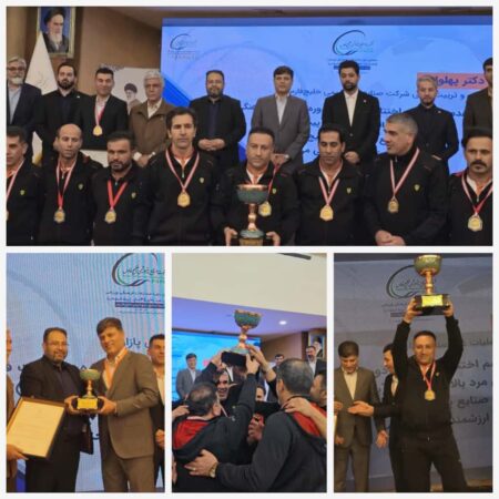 سلطه کامل بر رقابت‌های +۴۵ گروه صنایع پتروشیمی خلیج‌فارس با چهار مدال طلا و فتح سکوی نخست