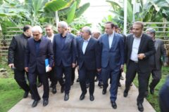 بازدید وزیر اقتصاد و دبیر شورای‌عالی مناطق آزاد از پروژه «گوزل طبیعت ارس»