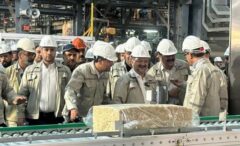 انجام تست عملیاتی ناحیه پایانی پتروشیمی صدف خلیج‌فارس با حضور مدیرعامل هلدینگ خلیج‌فارس