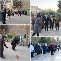 برگزای رقابت‌های ورزشی محلات در ایستگاه‌های ورزش شهروندی منطقه۹