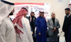 بازدید سفیر عربستان و رئیس خانه معدن ایران از غرفه ایمپاسکو در نمایشگاه یزد