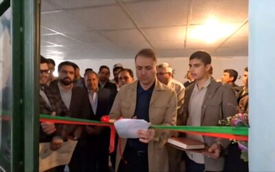 با حضور مدیرعامل شرکت ملی مس، دو کارگاه خیاطی در رابر و گلزار افتتاح شد