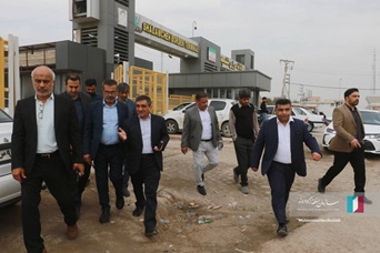 تأکید مدیرعامل سازمان منطقه آزاد اروند بر ساماندهی ترافیک و خدمات‌رسانی به مسافران در شلمچه