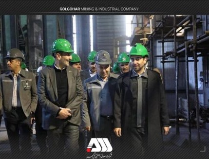 بازدید رئیس هیات عامل ایمیدرو از منطقه گل گهر