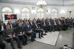 حمایت از تولیدکنندگان و حفظ رضایت مشتریان در افق بانک ملی ایران /تببین اهداف و برنامه های پایان سال با حضور روسای ادارات امور شعب