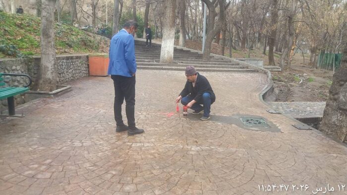 آمادگی ۱۷ بوستان منطقه یک برای استقرار شهروندان در شرایط اضطراری