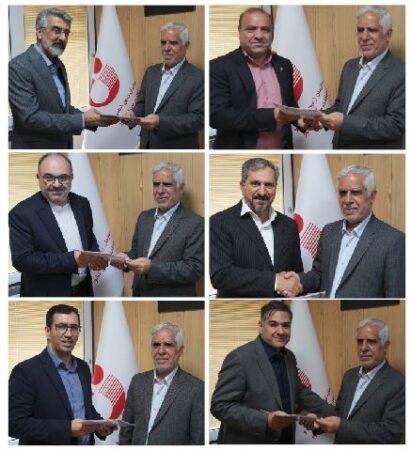 معارفه مدیران جدید در سازمان زمین‌شناسی و اکتشافات‌معدنی کشور