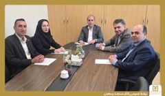 بازدید مدیران ارشد بانك صنعت و معدن از شعبه شهركرد؛ تأكید بر اهمیت نقش كاركنان در تحقق اهداف بانك