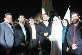 جشن باشکوه ۱۸ زوج جان فدا در منطقه۹ برگزار شد