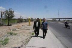نهضت سبز در حاشیه عملیات عمرانی میدان فتح