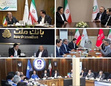 دیدار مدیرعامل بانك ملت با مدیران ۱۰ مجموعه بزرگ تولیدی و صنعتی كشور با هدف حمایت از تولید و اشتغال