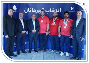فرش قرمز پیش پای ملی‌پوشان طلایی؛ استقبال بانک صادرات ایران از قهرمانان وزنه‌برداری