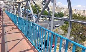 آغاز طرح بهسازی بصری پل های عابر پیاده منطقه ۲