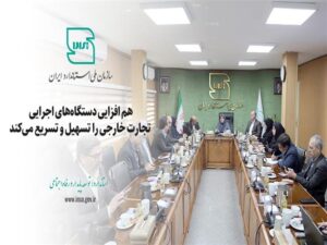 هم افزایی دستگاه‌های اجرایی تجارت خارجی را تسهیل و تسریع می کند