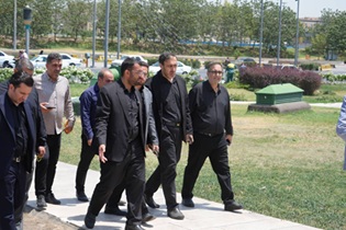 زیرساخت‌های منطقه ۹ جهت برگزاری مراسم تشییع پیکر مطهر آقای شهید ایران بررسی شد