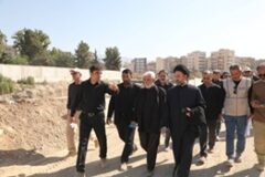 بازدید اعضای شورای شهر تهران از مراحل پایانی ابر پروژه شاخه غربی بزرگراه یادگار امام (ره)
